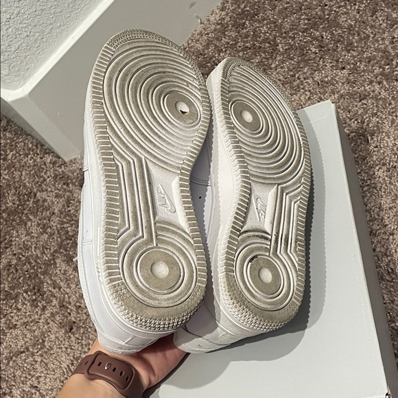 Nike Air Force 1 Low White Sneakers - Picture 5 of 7